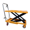 400kg 500kg manual hand scissor hydraulic table lift